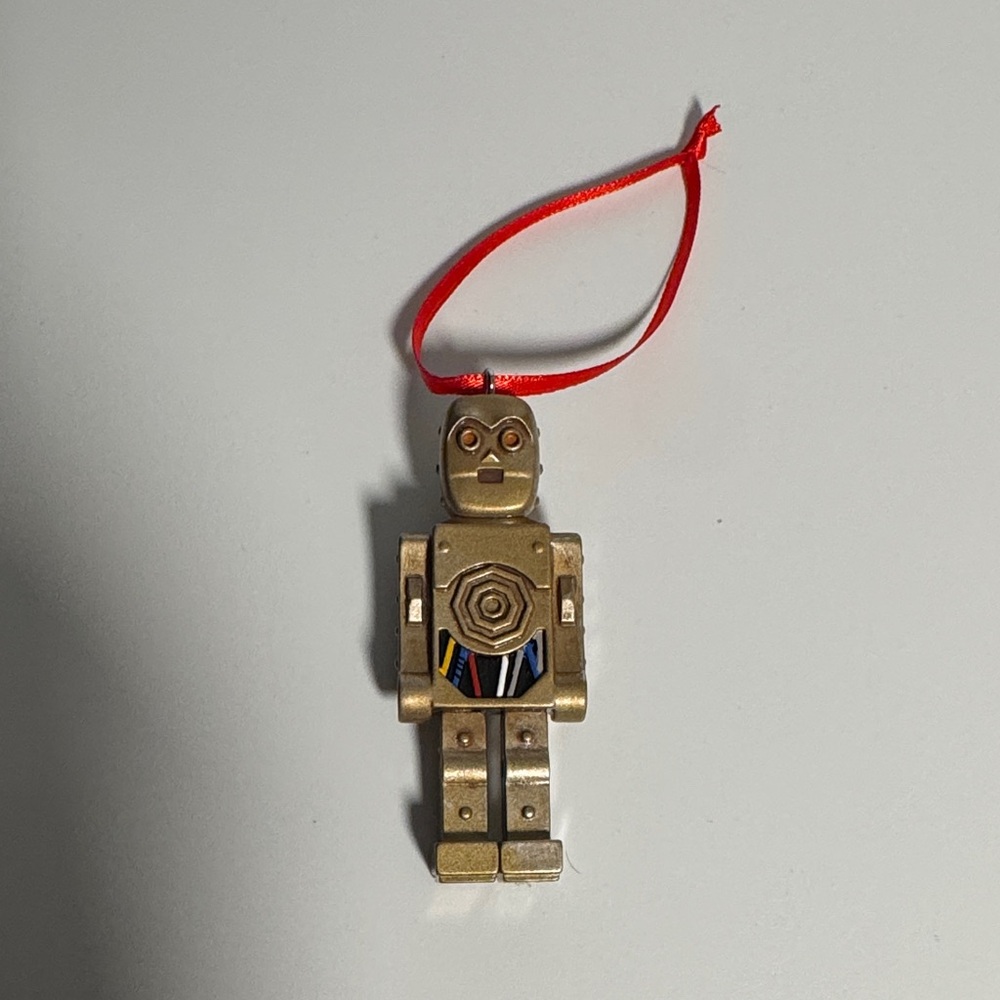 Star Wars Disney Gold and Ornament